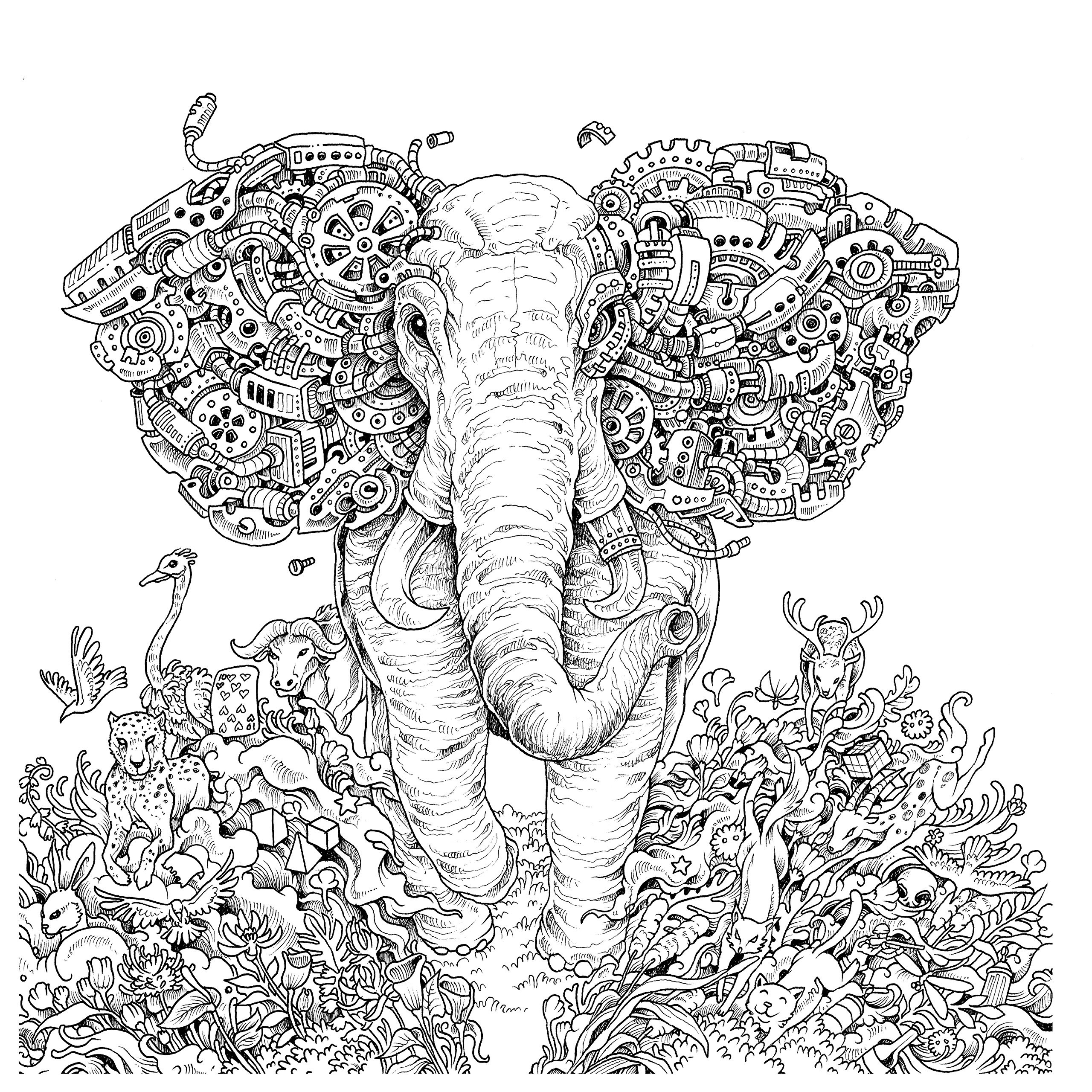 1000 images about coloring book  Kerby Rosanes on Pinterest  Doodles 