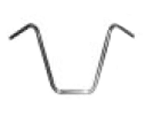 Emgo Street Handlebar - Ape Hanger Bend - 14in. Rise - Chrome, Color: Chrome 23-12535