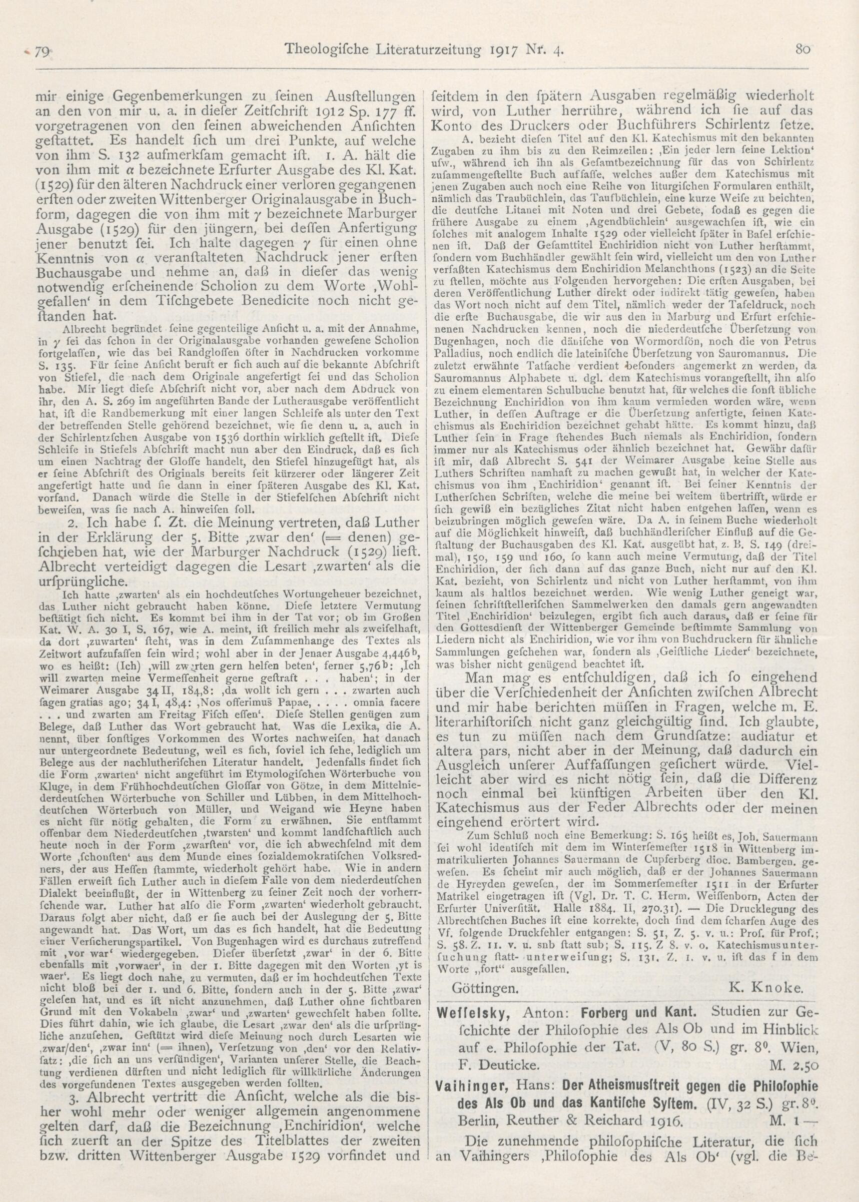 Schürer Emil [Begr ] Harnack Adolf von [Begr ] Theologische Literaturzeitung Monatsschrift für das gesamte Gebiet der Theologie und