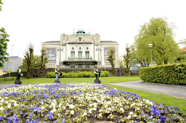 Fotos de Bergen en los Fiordos Noruegos, Teatro
