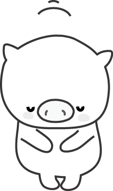 豚 子ぶた のイラスト 無料イラスト フリー素材