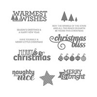 Christmas Bliss Photopolymer Stamp Set