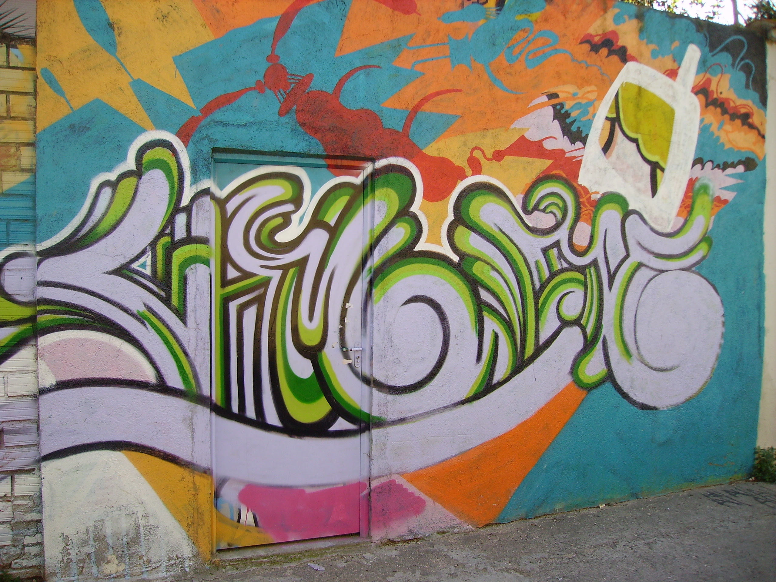 graffiti barcelona sant andreu 