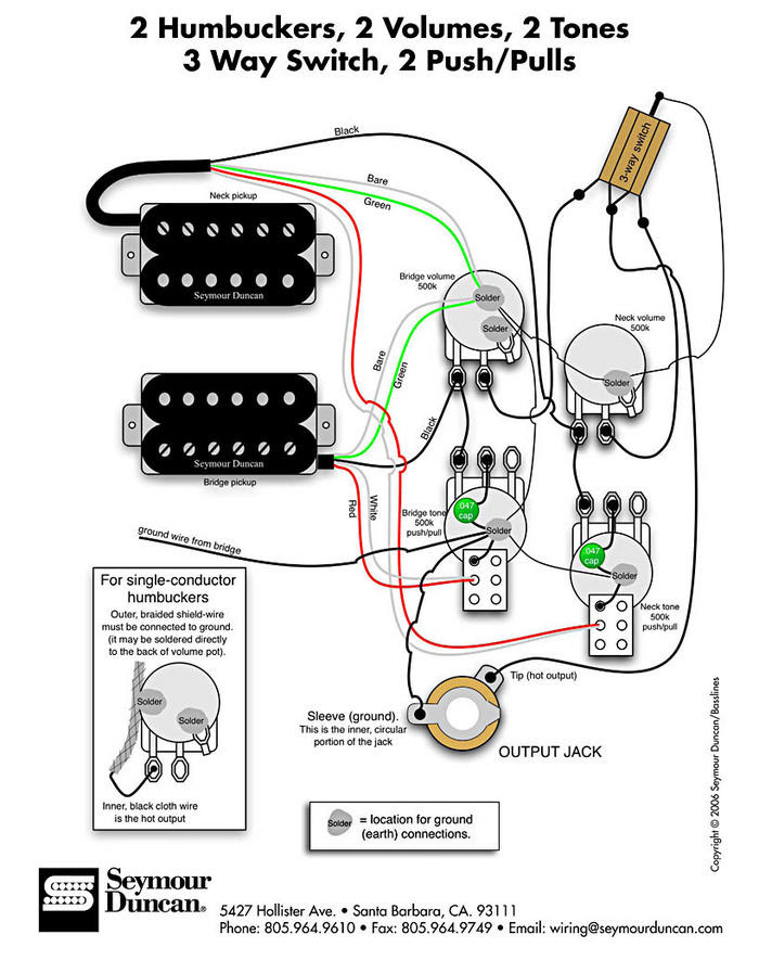 Wilkinson Zebra Humbucker Splitten