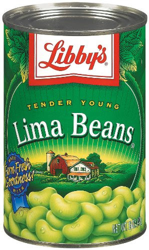 Libby's Lima Beans, 15-Ounce Cans (Pack of 12)