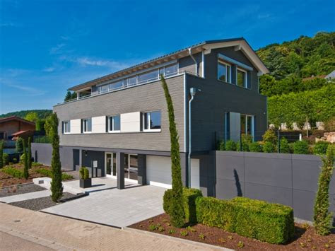 modernes fertighaus von baufritz haus schwaab