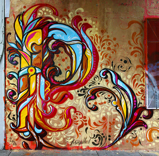 abesedario en graffiti. el abecedario en graffiti.