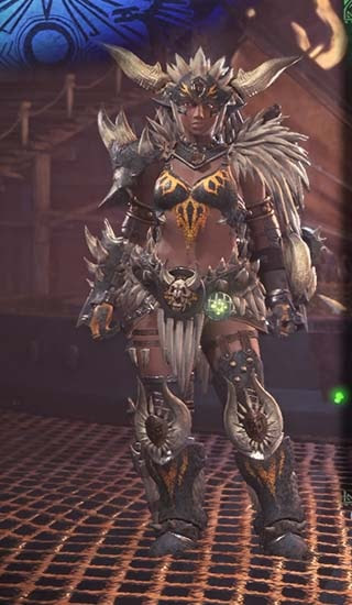 Mhw オーグa装備がエロい 蛮族の女戦士だコレ ネルギガンテ防具 見た目重視 可愛い装備のブログ