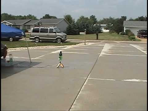 Water Bottle Rocket Nose Cone. HHO - Water bottle Rocket