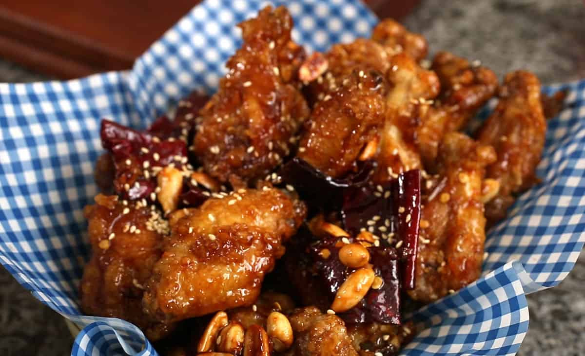 Crispy crunchy Korean fried chicken (Dakgangjeong) recipe ...