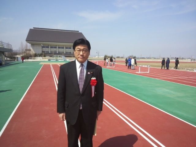 衆議院議員 かんけ一郎のブログ あいづ陸上競技場のオープニングセレモニー