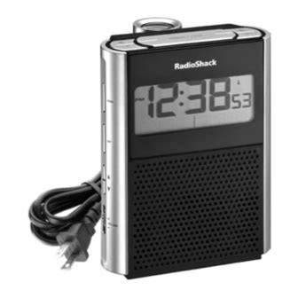 eBook Radio Shack Projection Clock Manual
