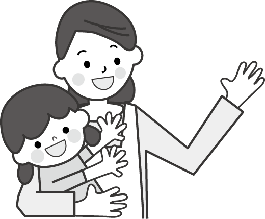 親子 保育士 子どものイラスト 無料イラスト フリー素材