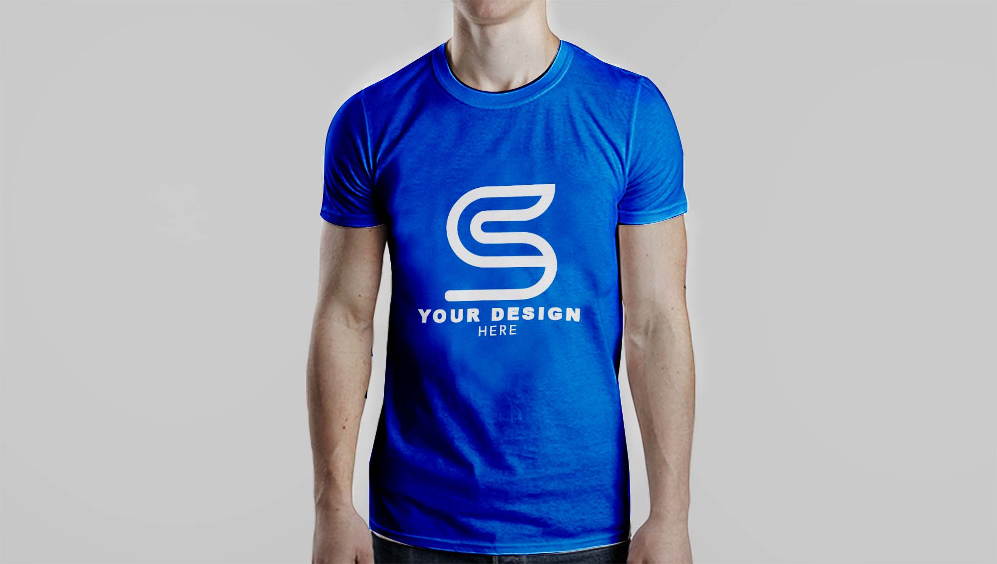 Download Free Men T Shirt Mockup Psd