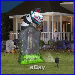 9ft Beetlejuice Sandworm Tombstone Living Projection ...