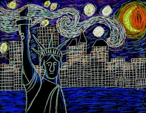 Van Gogh Visits Manhattan
