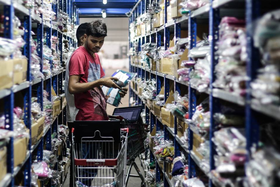Many Indian e-commerce startups spend as much as 30% of their net sales on logistics, way more than the 11.7% Amazon spent delivering packages in the U.S. last year.