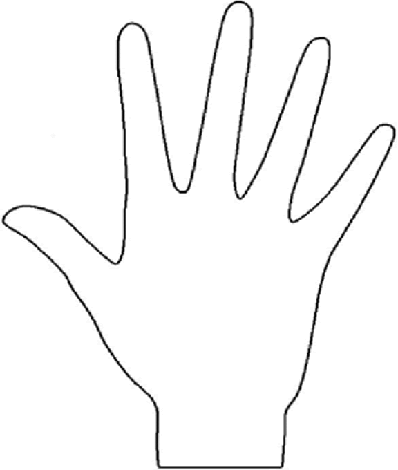 Free Handprint Template Printable Download Free Clip Art Free Clip Art On Clipart Library