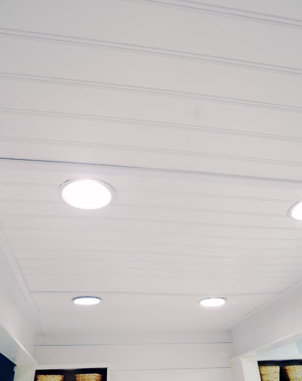 DIY Beadboard Ceiling Photos