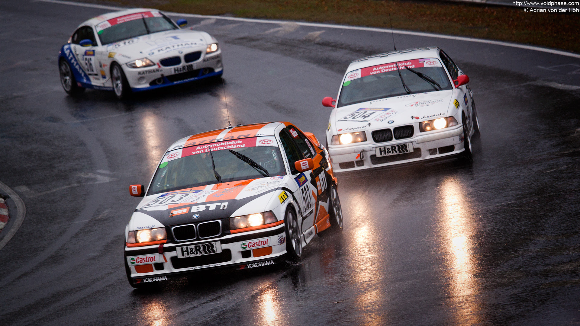 two BMW M3 and a Z4 [503,