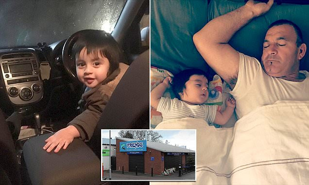 Boy, 19 months, dies 'after being run over by his father'