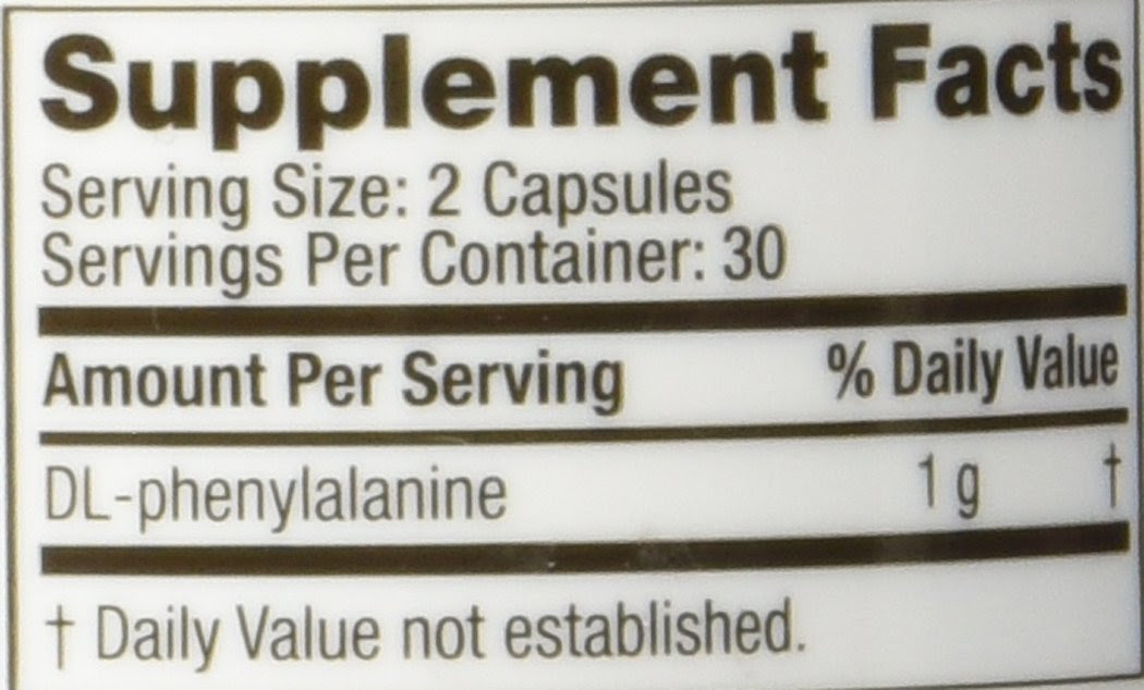 Amazon.com: NeuroScience, Focus DL (DL-phenylalanine) 60 Capsules ...