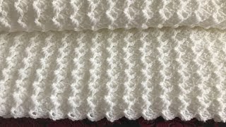 Tutorial Crochet Baby Blanket