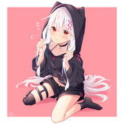 猫耳パーカー Pixiv年鑑 B