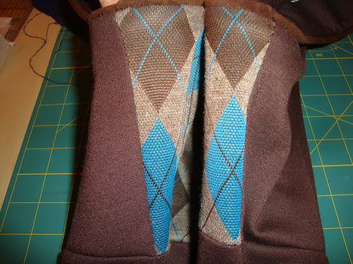 argyle concept dress imperfection