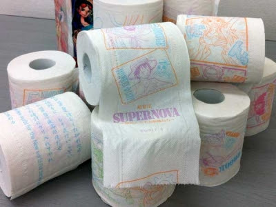 柄付きのトイレットペーパーこんなにあるって知ってましたか