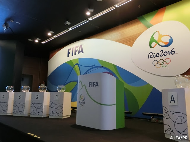 第31回オリンピック競技大会 16 リオデジャネイロ サッカー競技 男子 組み合わせ決定および手倉森誠監督コメント Jfa 公益財団法人日本 サッカー協会