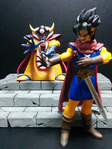 ドラゴンクエスト ソフビキャラクターズ3 レジェンドギャラリー フィギュアを改造 いらっしゃいませの森