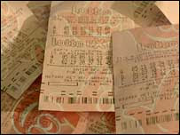 Lottery tickets, BBC