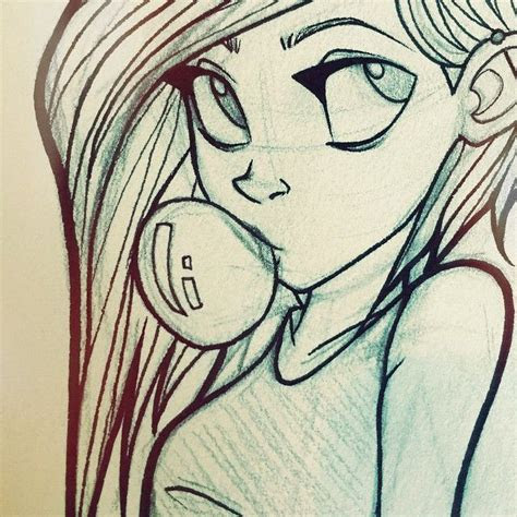 cute girl drawing ideas  pinterest girl