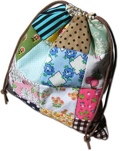 Reversible Patchwork Bag