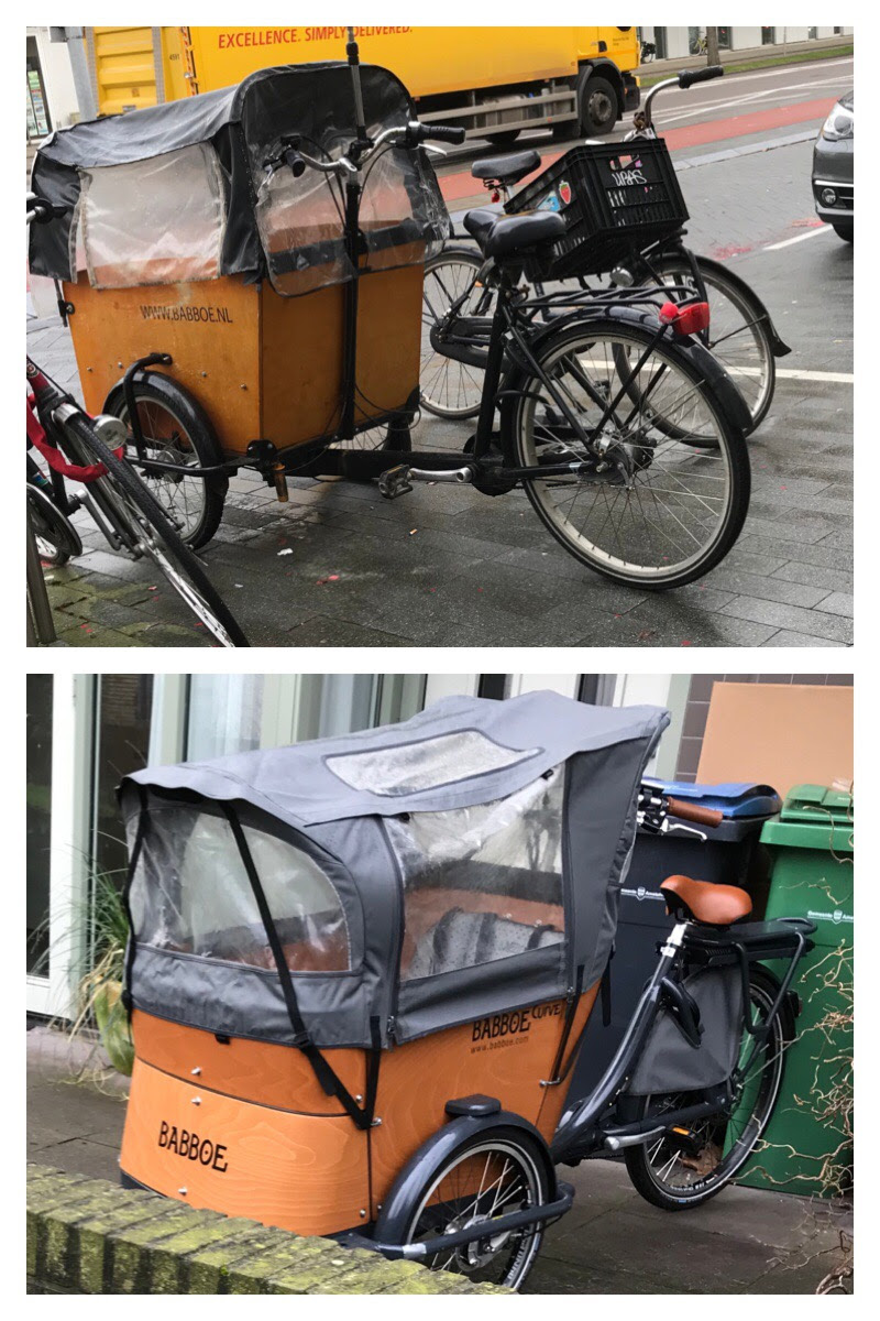オランダ 自転車 子供 乗せ