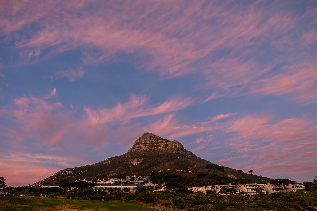 Lion's Head from the beach 