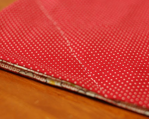 How to make an Origami drawstring bag 6