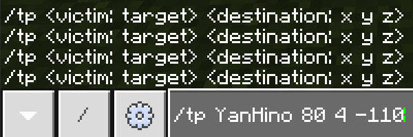 マイクラpeの Tpコマンド テレポートの使い方を活用例含めて解説 マイクラモール