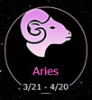 Aries 3/21-4/20