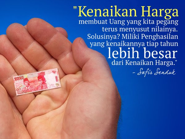 Pesan dari Safir Senduk. Sumber: twitter Safir Senduk