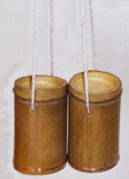 竹ぽっくりを作ろう