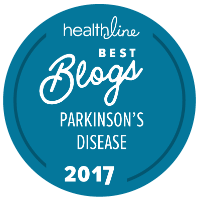 parkinsons best blogs badge