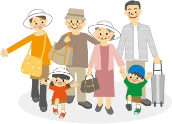 旅行のイラスト 無料素材2