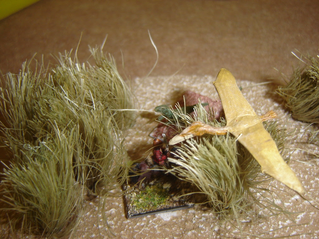 Pterodactyl bites Aylward's head off