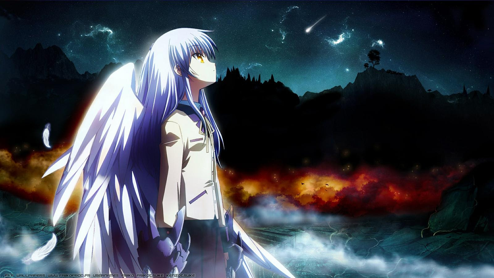 Tenshi Wallpaper Angel Beats Wallpaper Fanpop
