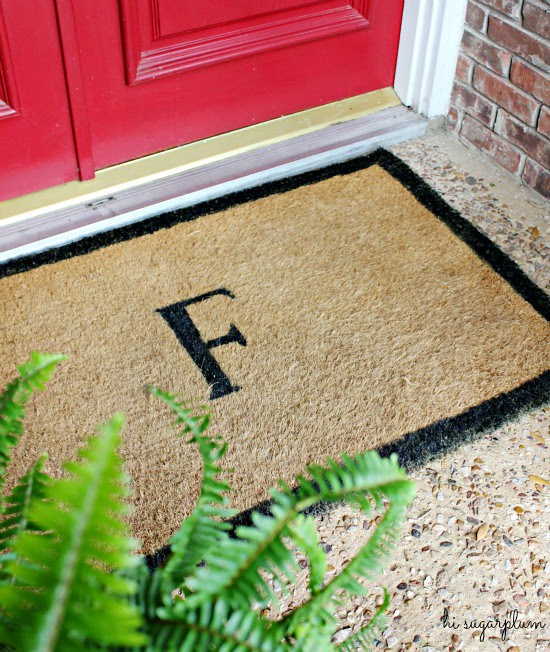 Hi Sugarplum | Spruced Up Front Porch