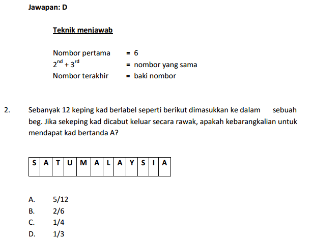Contoh Soalan Peperiksaan Penolong Akauntan Gred W27 2015 