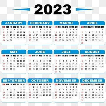 Download the printable blank 2023 monthly planner template with massive space for notes or appointment scheduling in a blue themed microsoft word document. 2023 calendar planner vector design images 2023 calendar blue 2023