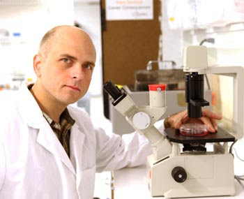 Graduate student David Rinker. (Susan Urmy, Vanderbilt University)